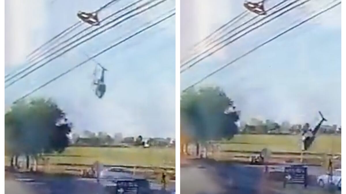 La aeronave cayó en un municipio de Aguascalientes. (Especial)