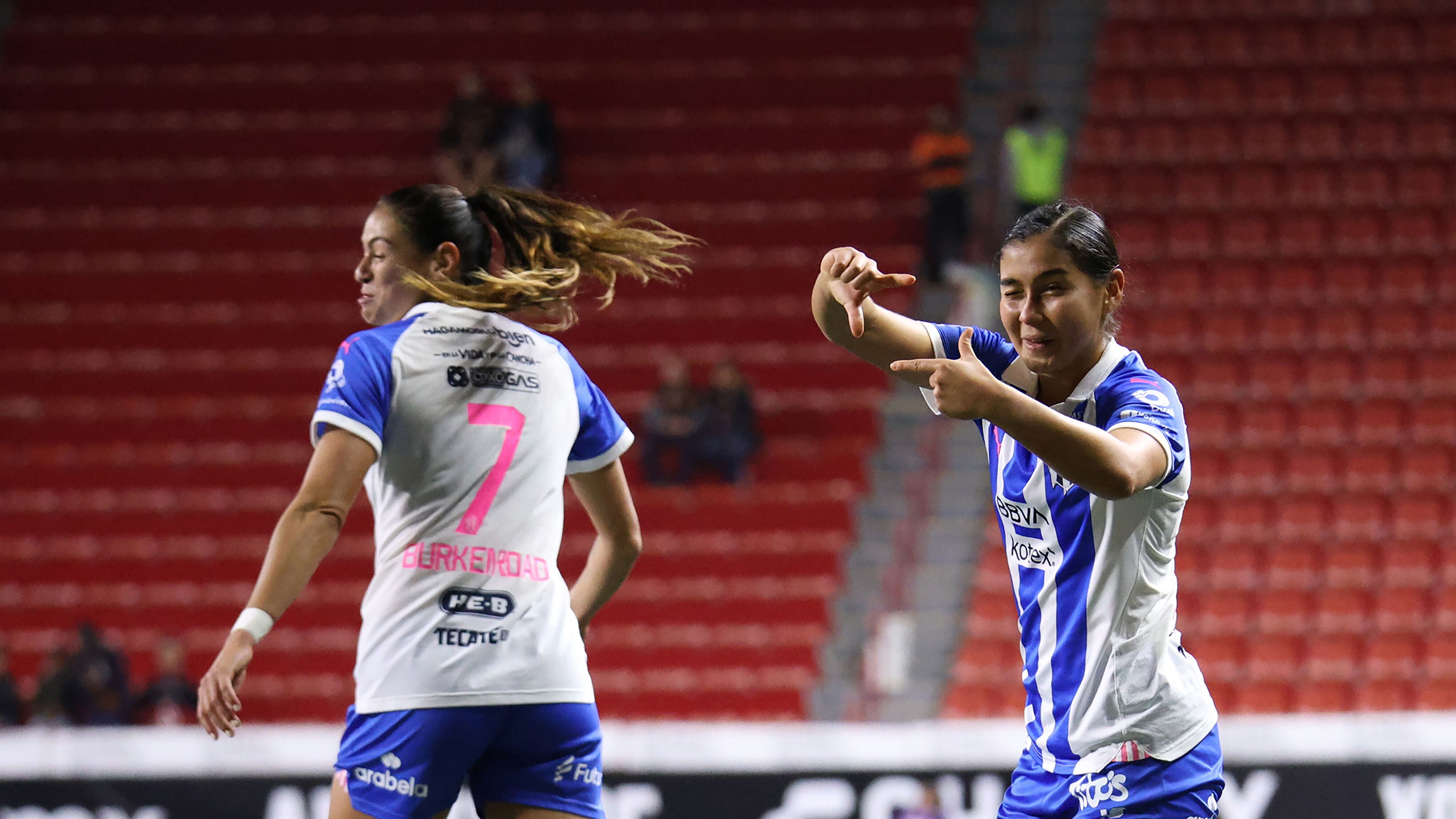 Rayadas se llevó la ventaja para el juego de vuelta de los cuartos de final de la Liga MX Femenil.