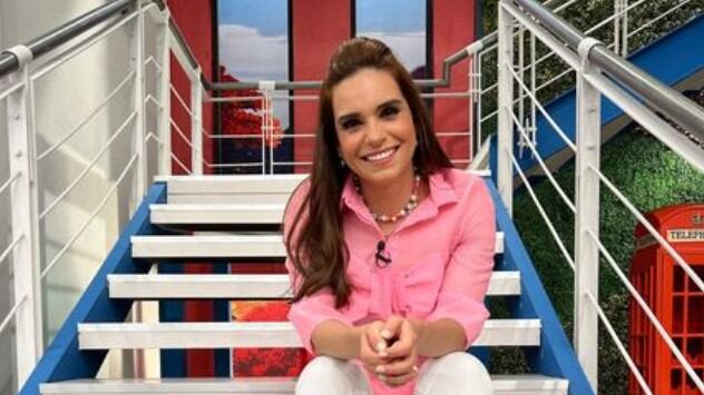 Tania Rincón en el programa "Hoy"