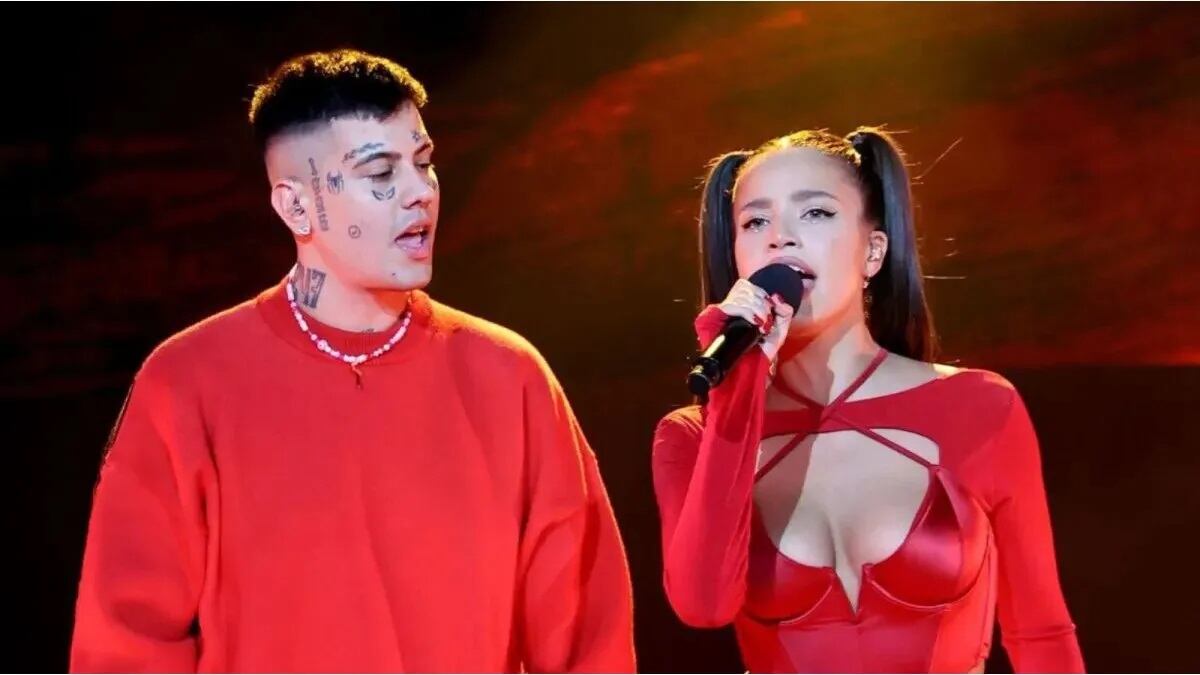 Duki y Emilia Mernes