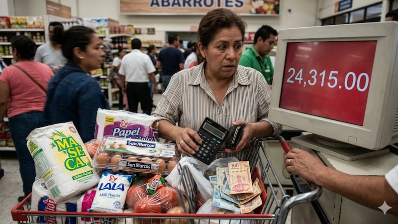 Comer y cubrir lo básico cuesta 24 mil pesos: el dinero no alcanza