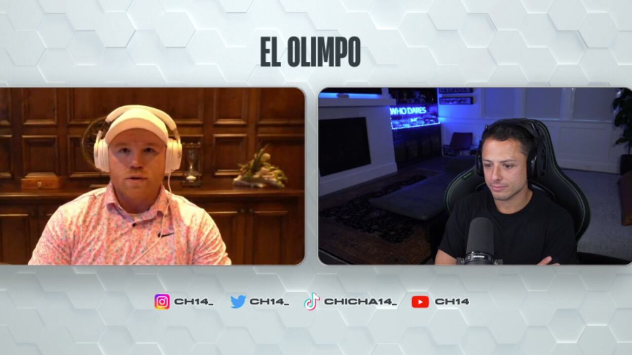 Saúl Álvarez y Javier Hernández