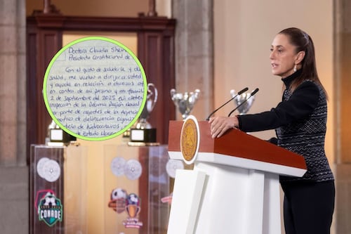 “No he visto la carta”: Sheinbaum reacciona a la petición del marino ligado al huachicol