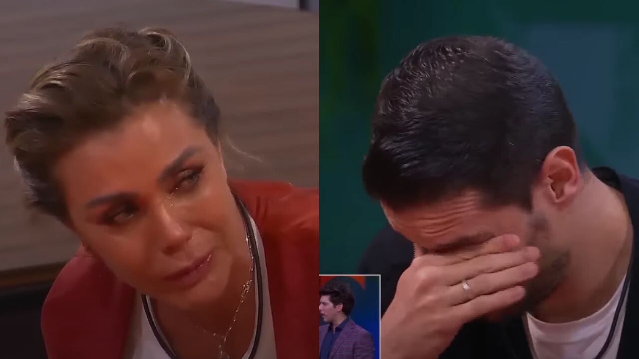 Sabine Moussier y Adrián Marcelo