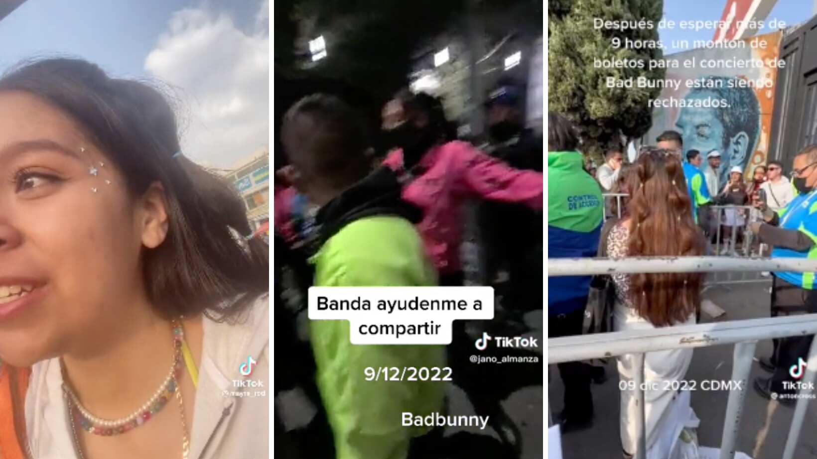 Fans de Bad Bunny denuncian boletos clonados.