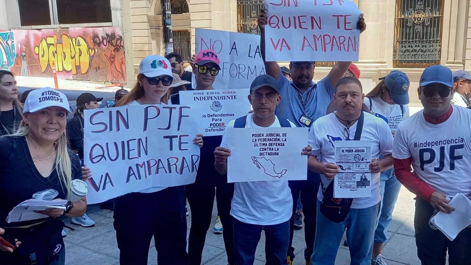 Espinoza Jiménez dijo que la intención de los manifestantes no es hacer afectaciones, simple y sencillamente buscan ser escuchados.