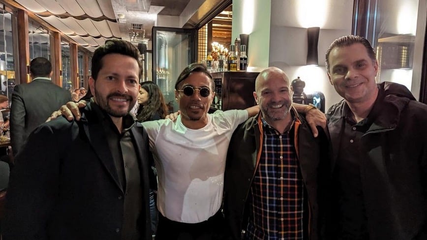 Christian Martinoli y Salt Bae