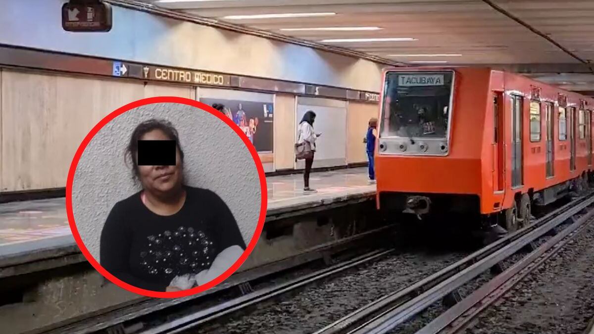 Vinculan a proceso a viviana 'N' por lanzar aspas de lavadora a las vías del Metro.
