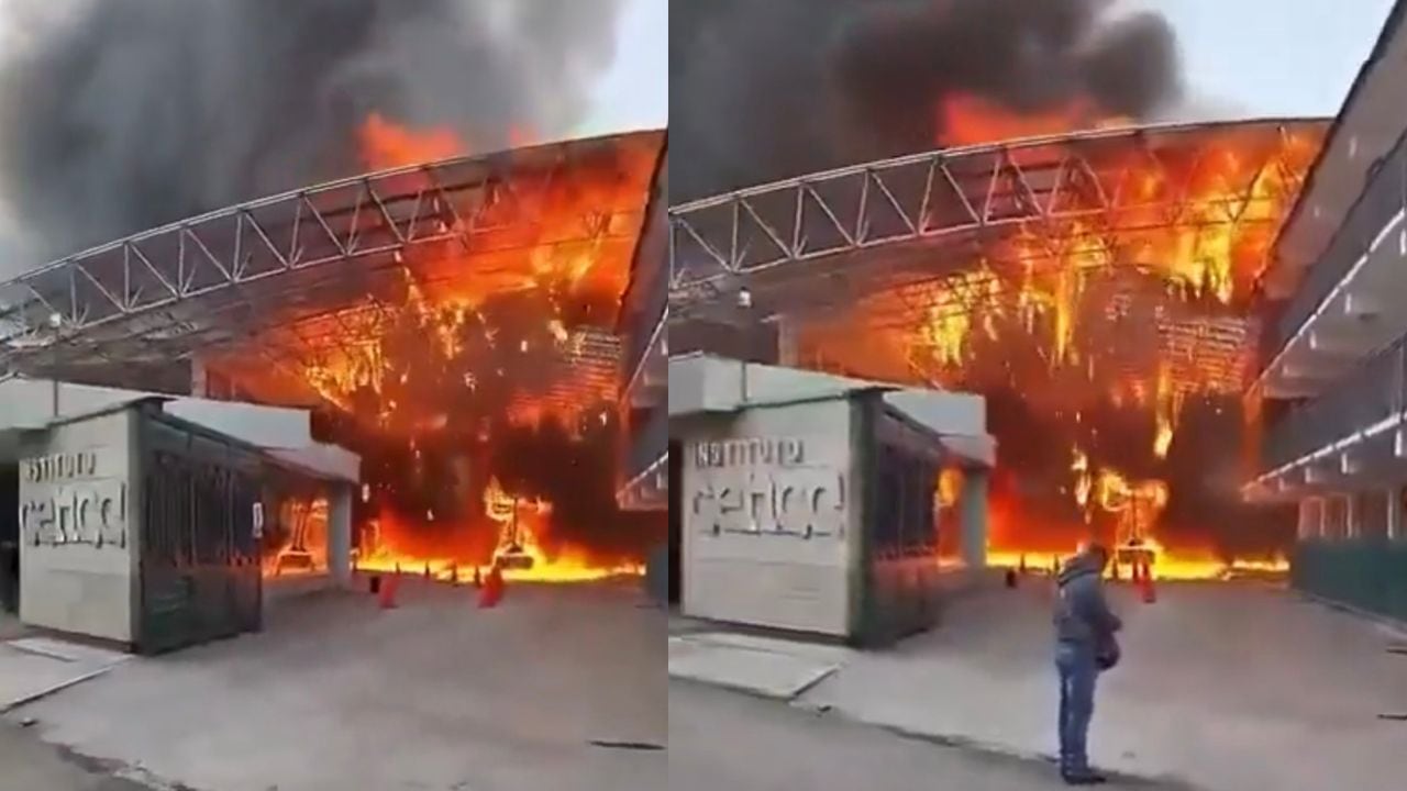 Incendio en Metepec