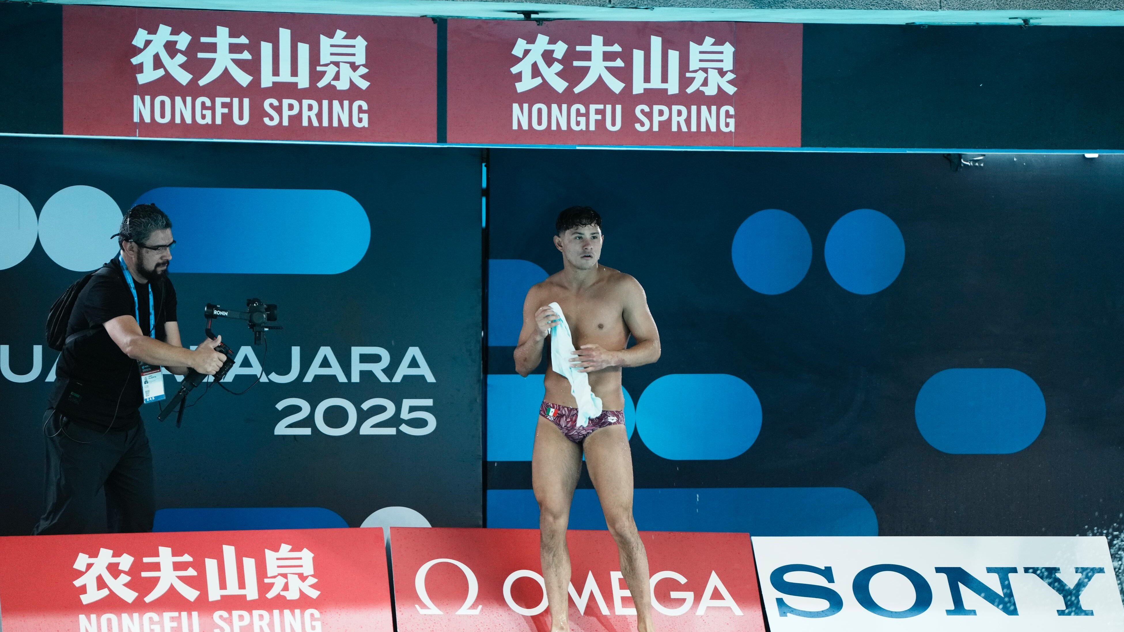 Gabriel Vázquez peleará por medalla en el Mundial de Clavados.