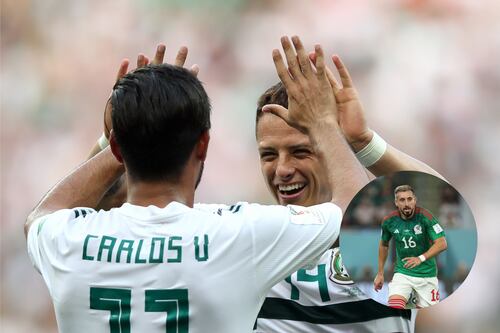 Héctor Herrera pide el regreso de Chicharito y Carlos Vela en la Selección Mexicana