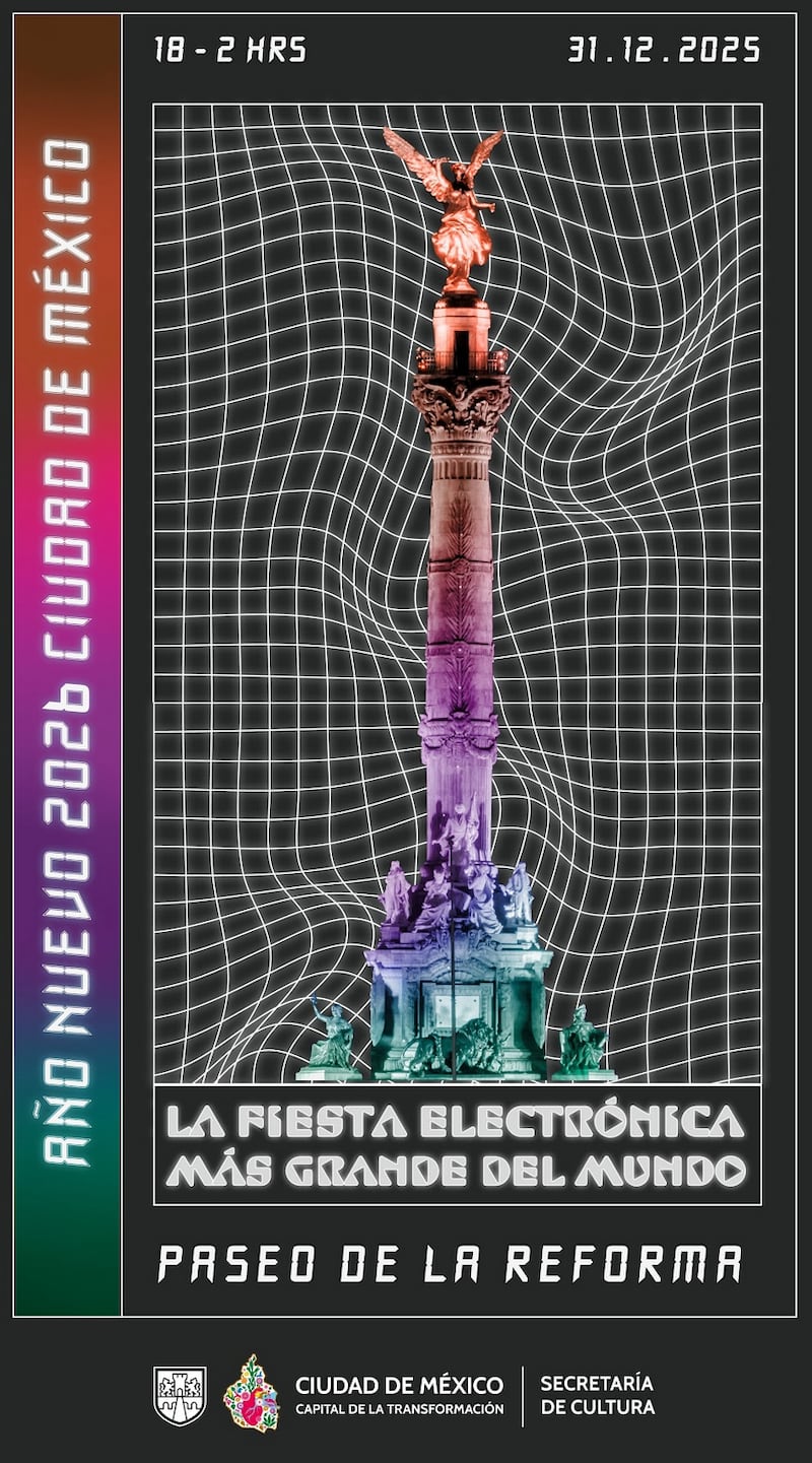 Fiesta de Año Nuevo 2026 en CDMX