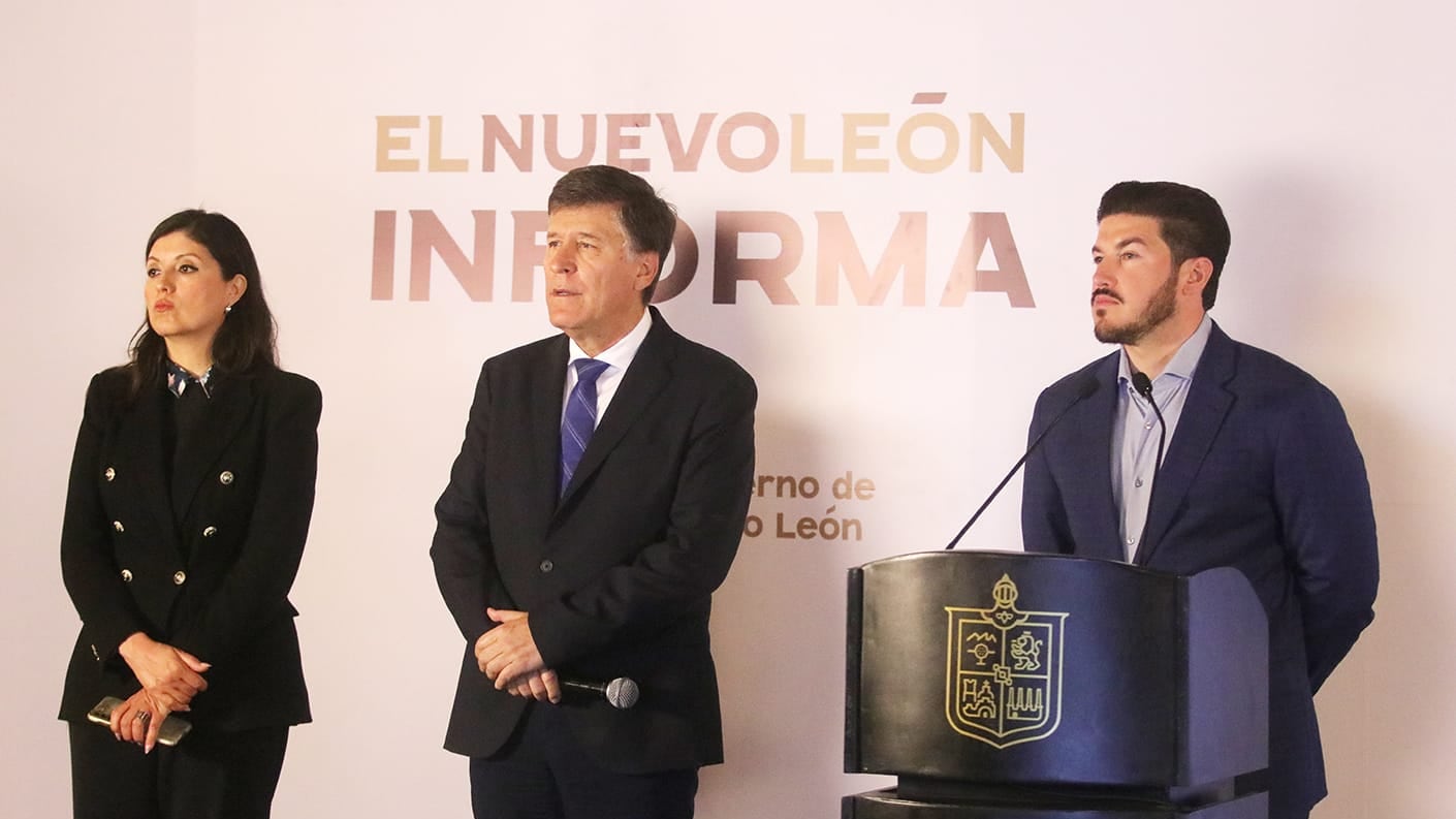 El gobernador acudió al Nuevo León Informa para aclarar la situación de  la planta de Pemex.