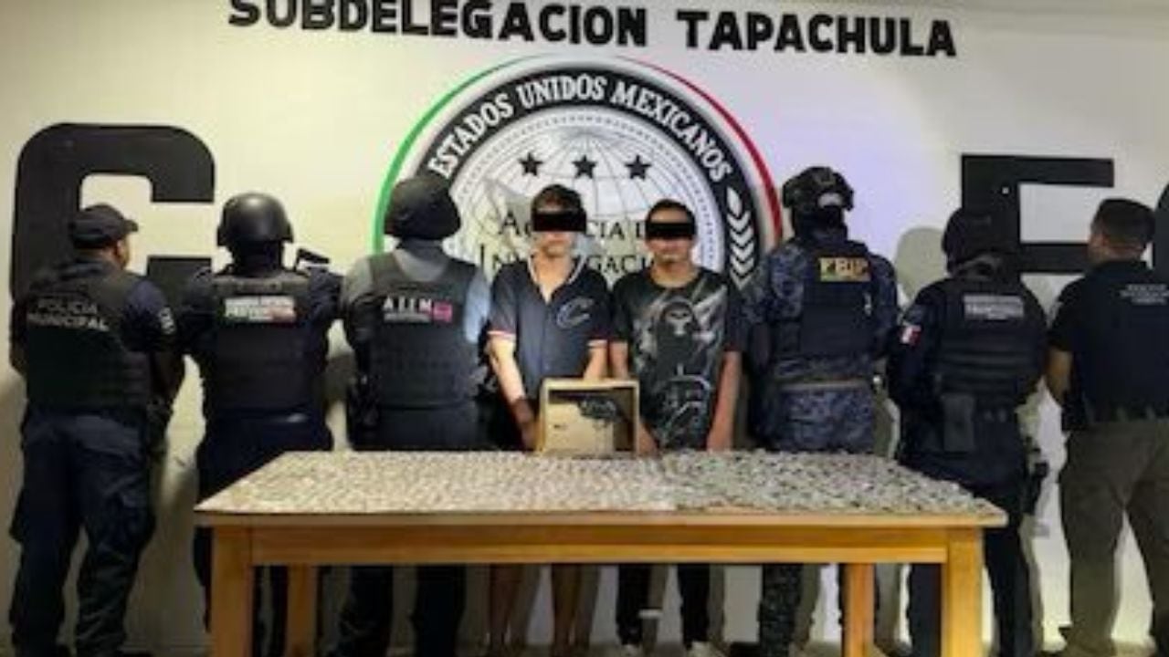 Extranjeros detenidos tras operativo en Tapachula