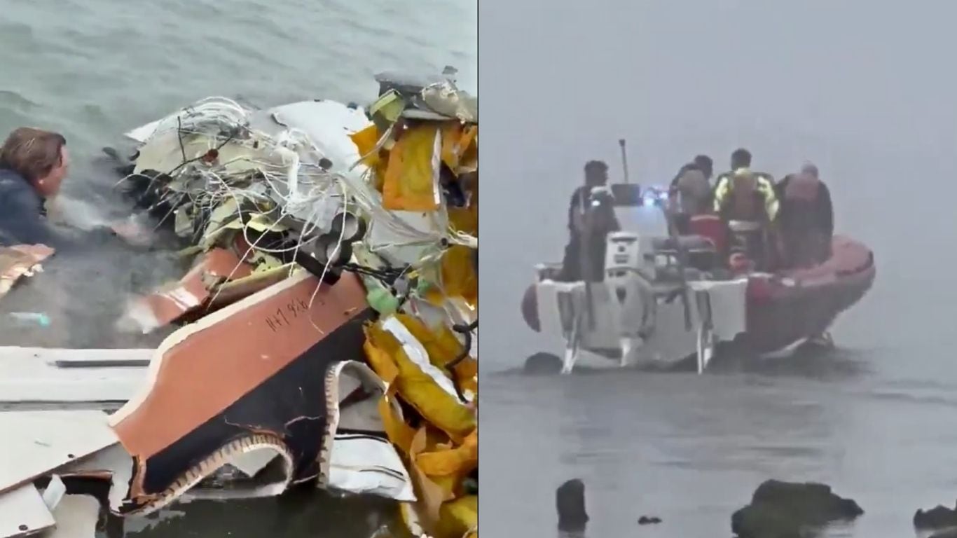 Avión de la Marina trasladaba a un menor con quemaduras