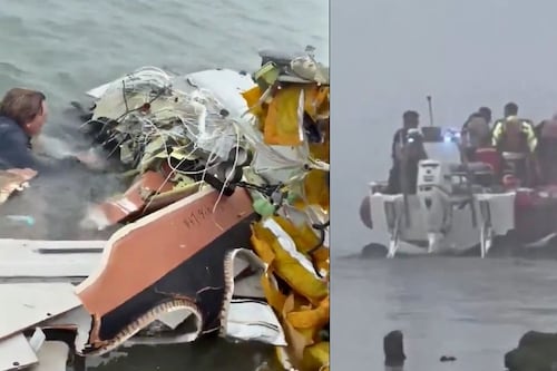 Trasladaban a un niño con quemaduras: accidente de avión de la Marina deja cinco fallecidos en Galveston