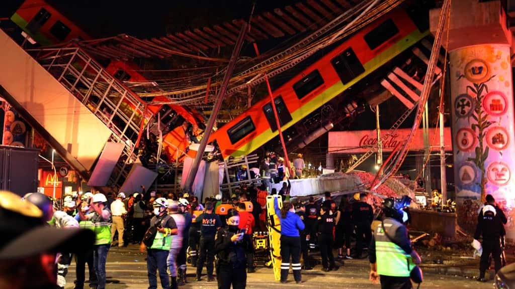 Desplome de la línea 12 del Metro de la CDMX