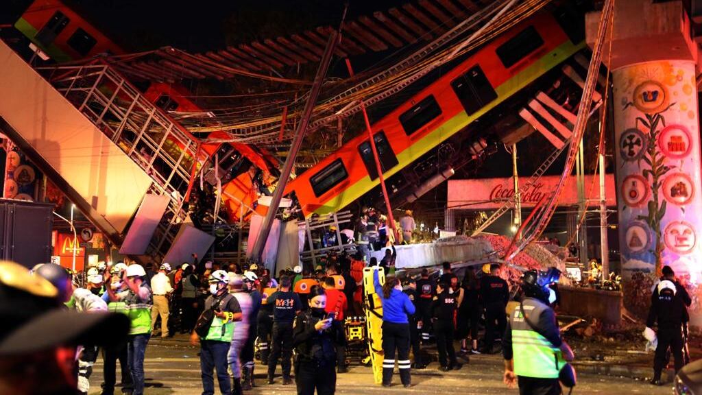 Desplome de la línea 12 del Metro de la CDMX