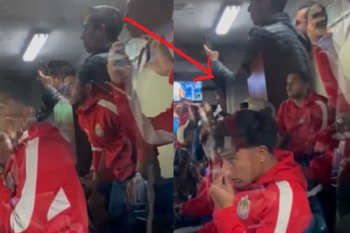 Video: Así reaccionaron los jugadores de Chivas tras el penal fallado por el Chicharito