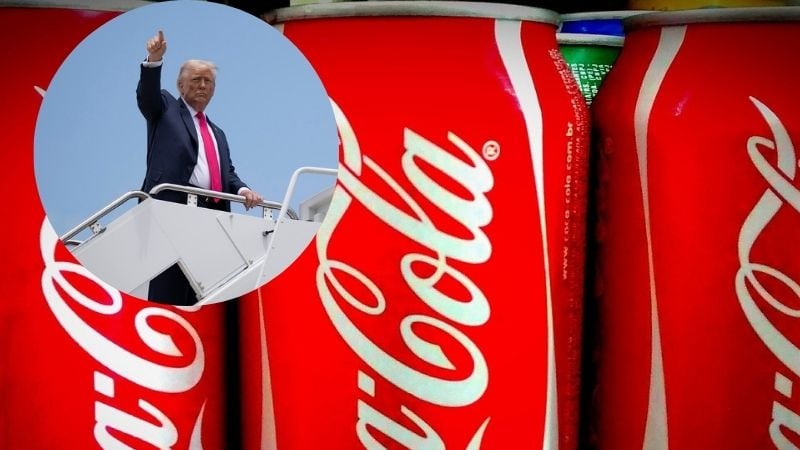 Coca Cola: Donald Trump anuncia acuerdo para usar azúcar de caña en refresco