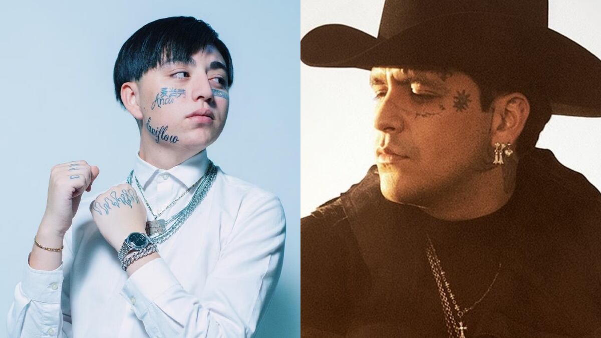 Dani Flow y Christian Nodal