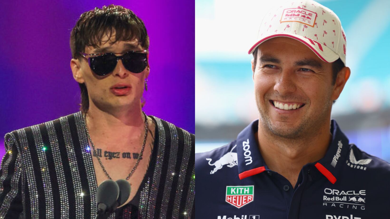 Checo Pérez no es fan de Peso Pluma.