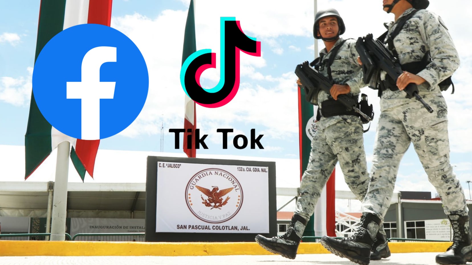 Guardia Nacional investiga a elementos que usan TikTok y Facebook