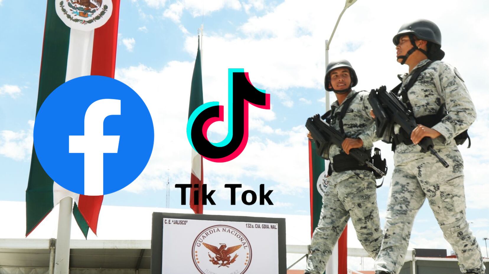 Guardia Nacional investiga a elementos que usan TikTok y Facebook