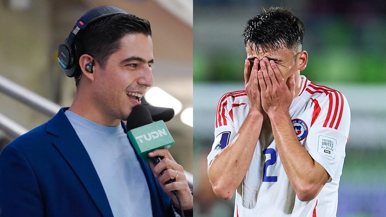 Andrés Vaca se burló de Chile.