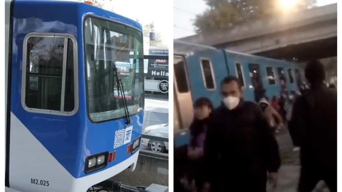 La falla se presentó a la altura del Estadio Azteca.