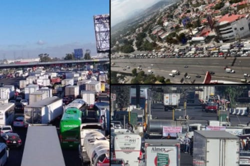 Posponen el Megabloqueo, pero persiste la tensión: transportistas prevén avanzar hacia el Zócalo desde Querétaro, Hidalgo y Edomex