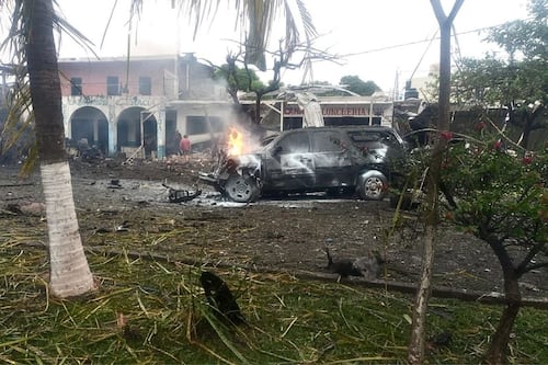 Explosión de carro bomba en Coahuayana deja 1 muerto y 10 heridos: lo que se sabe