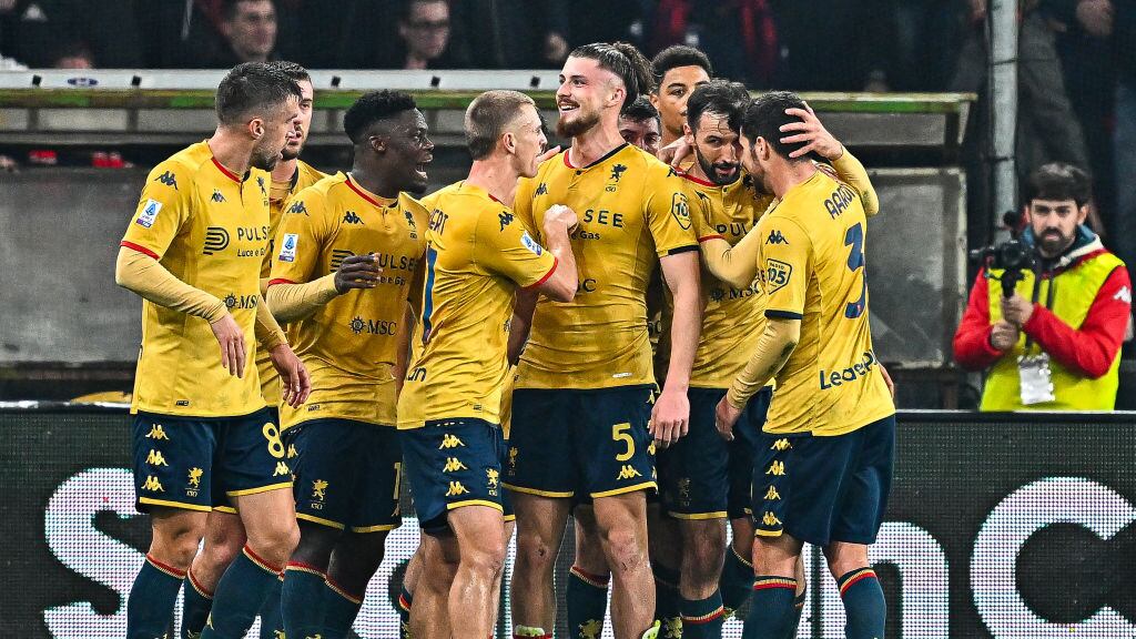Genoa regresó a la Serie A luego de descender la temporada pasada.