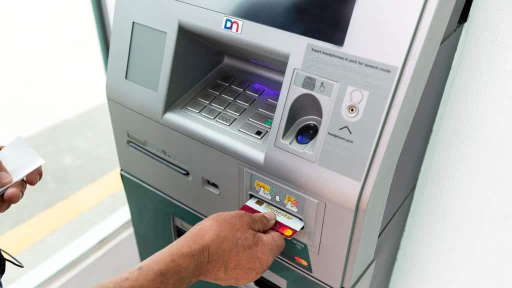 Cajero del Banco del Bienestar