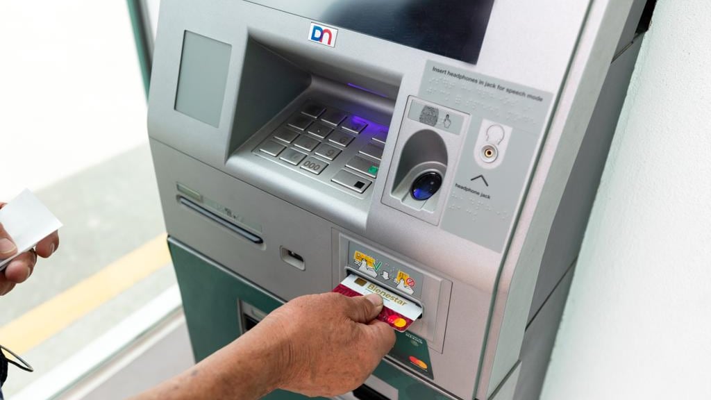 Cajero del Banco del Bienestar