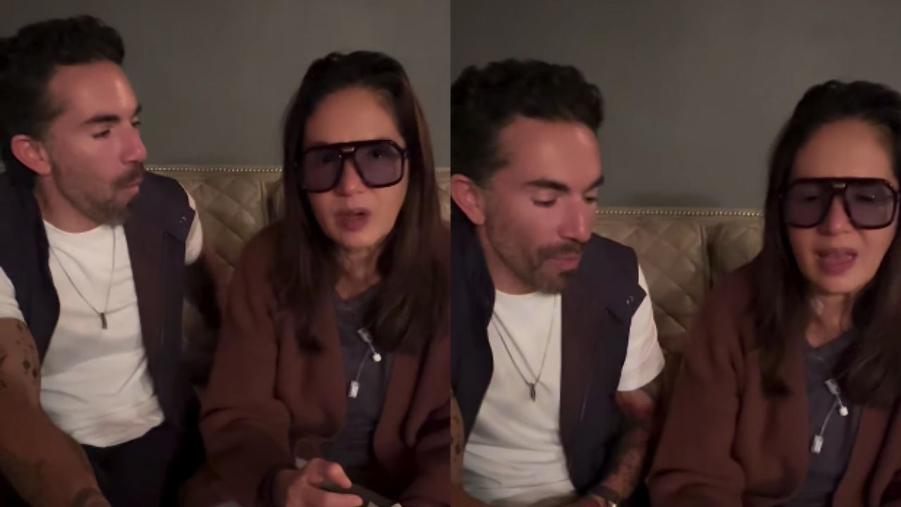 Yolanda Andrade y su cuñado