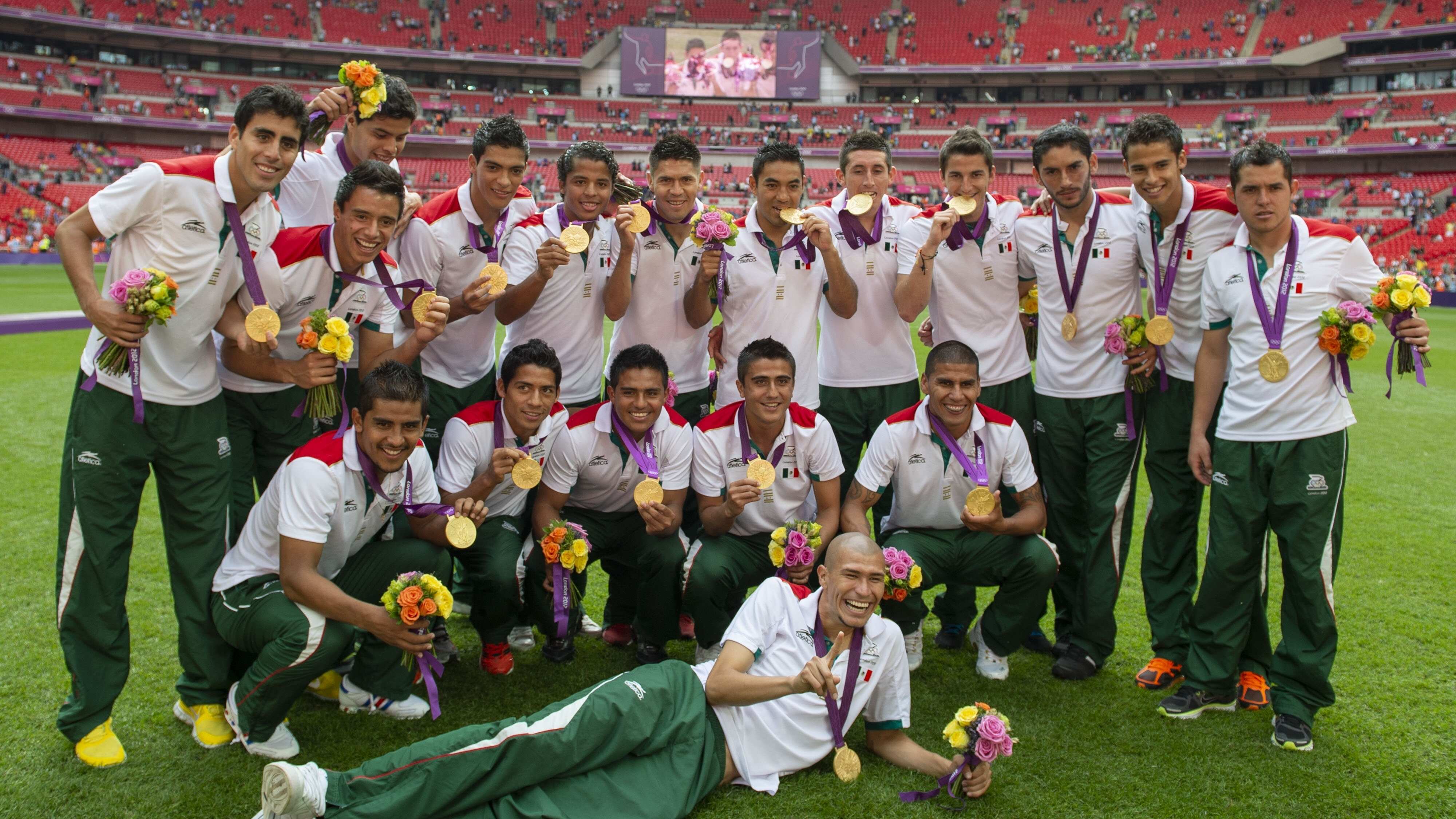 La Selección Mexican gana Oro Olímpico en futbol.