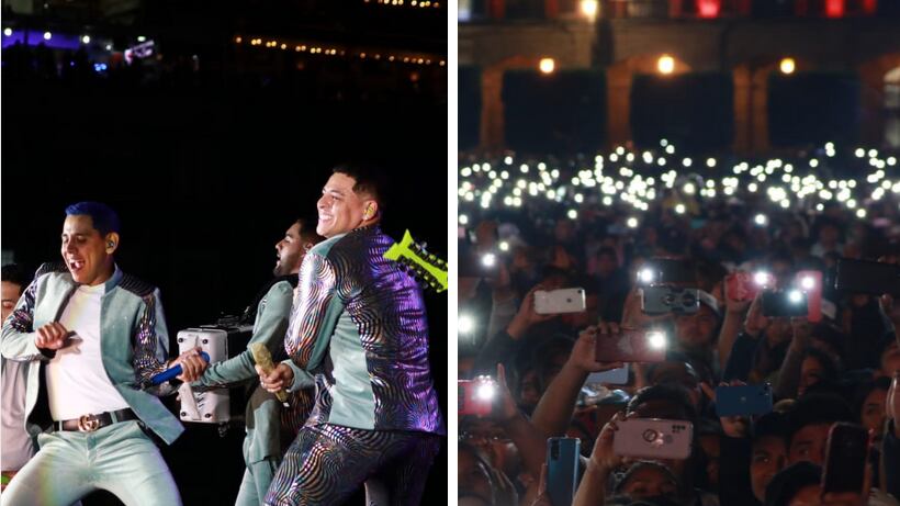 ¿Grupo Firme logró récord en Zócalo de CDMX?