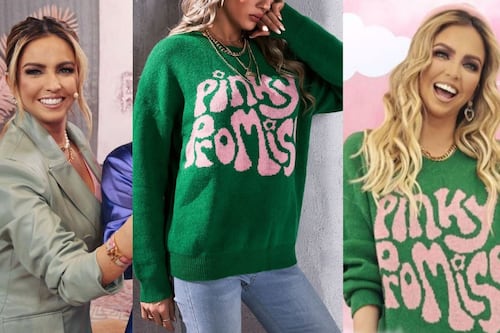 Arremeten contra Karla Díaz de JNS por comprar suéter ‘Pinky Promise’ en tienda china y revenderlo al doble