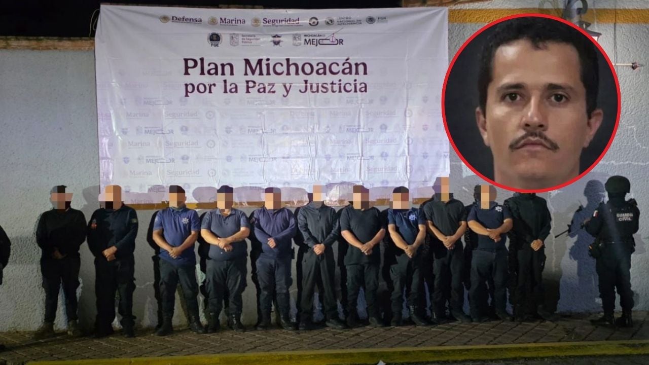 Caen 11 policías vinculados al CJNG