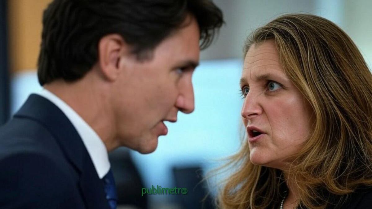 Chrystia Freeland, la chispa que encendió la renuncia de Justin Trudeau en Canadá
