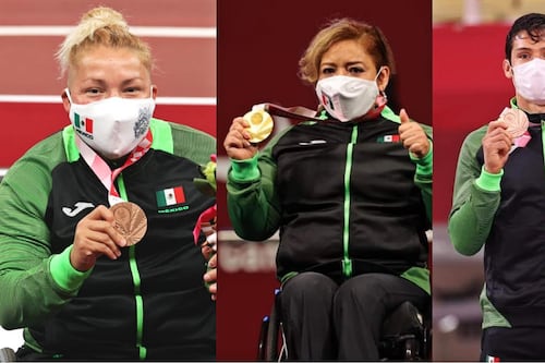 Medallero de México en los Juegos Paralímpicos de Tokio 2020