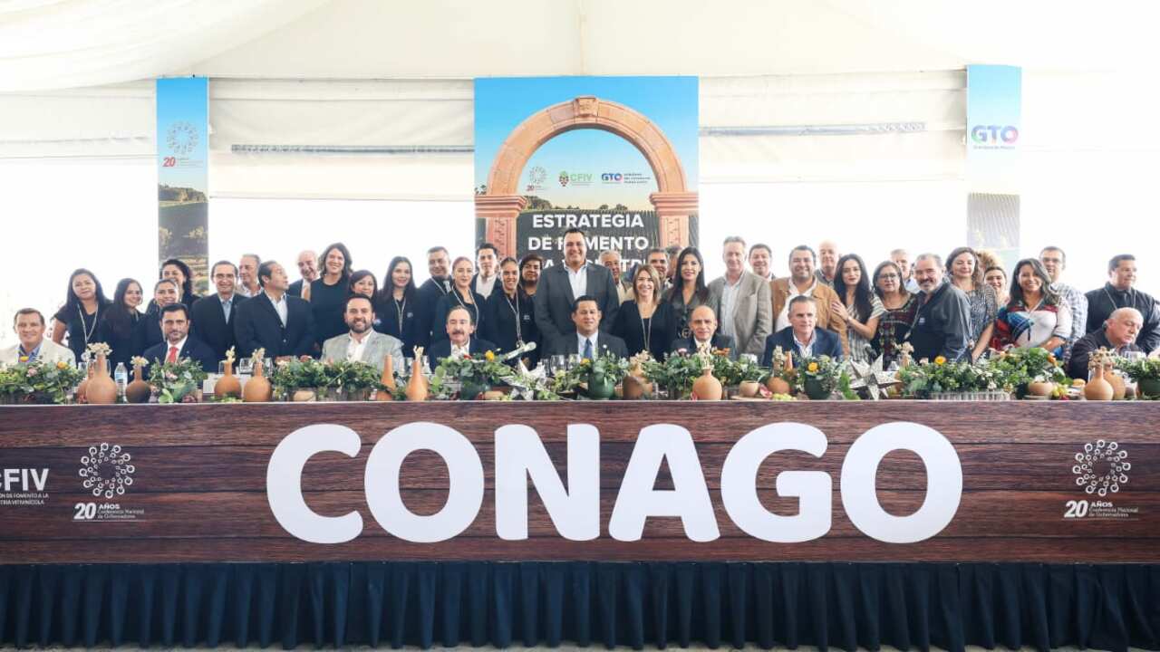 Diego Sinhue asume la Coordinación de la Comisión Ejecutiva de Fomento a la Industria Vitivinícola de la CONAGO