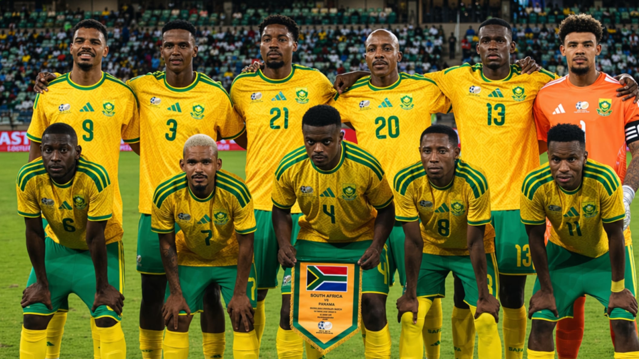 Selección de Sudáfrica aún no puede viajar a México.
