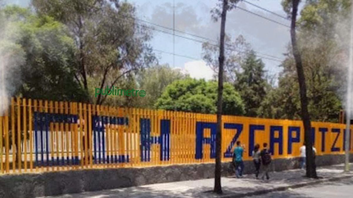 Suspenden clases en CCH Azcapotzalco por humo del incendio en Vaso Regulador El Cristo