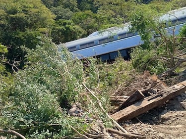 Así fue el descarrilamiento del Tren Interocéanico que arrebató la vida a 13 personas en Oaxaca.