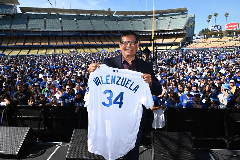 Dodgers rindió homenaje a Fernando Valenzuela.