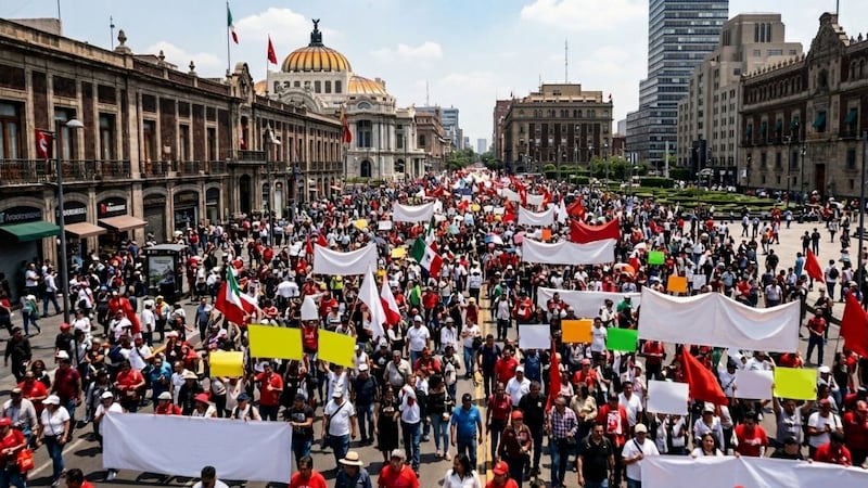 CDMX hoy 1 de mayo: 5 marchas y múltiples concentraciones colapsarán el Centro