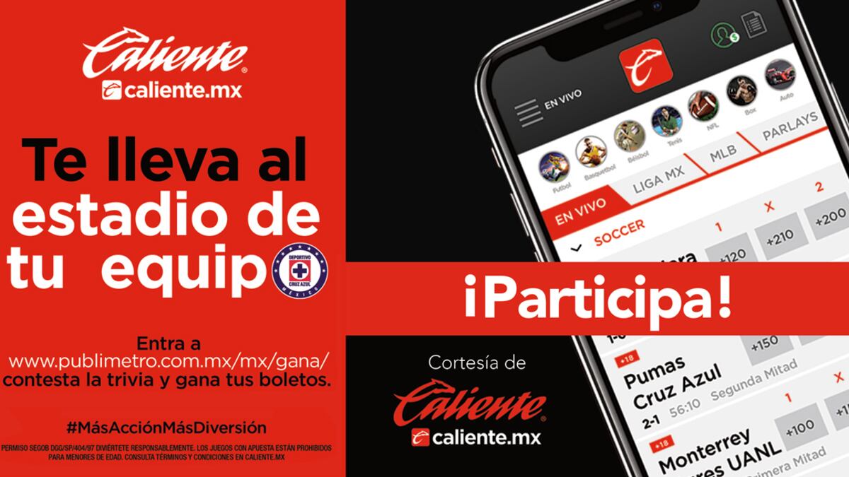 Gana pase doble para el partido de Cruz Azul vs Pachuca