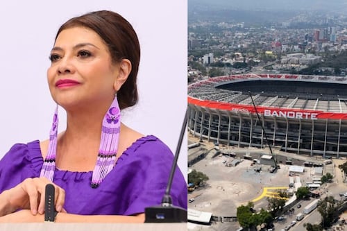 ¡No lo quitarán! Gobierno desmiente retiro del ajolote del Estadio Azteca rumbo al Mundial 2026
